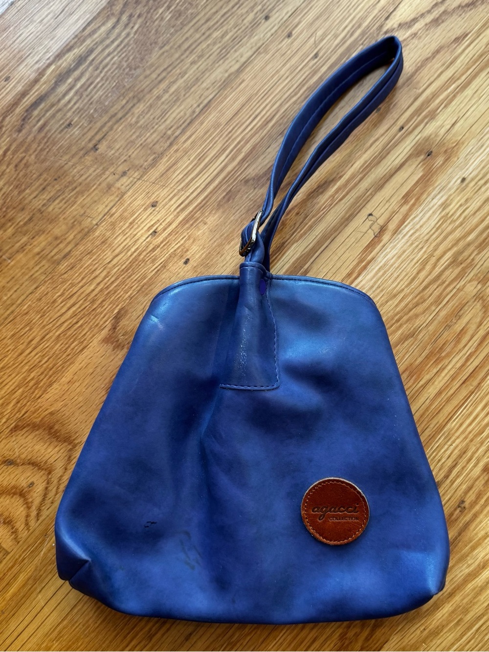 Vintage Agacci Collection Wristlet Hobo Bag